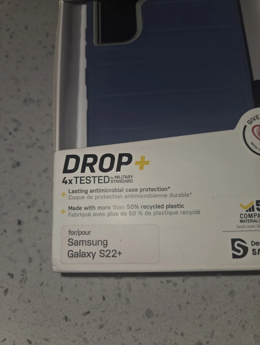 OtterBox Defender Pro Case for Samsung Galaxy S22+ - Blue